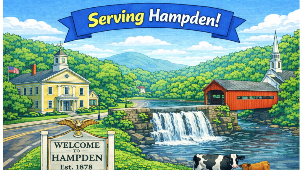 Serving Hampden MA – Hampden Covered Bridge