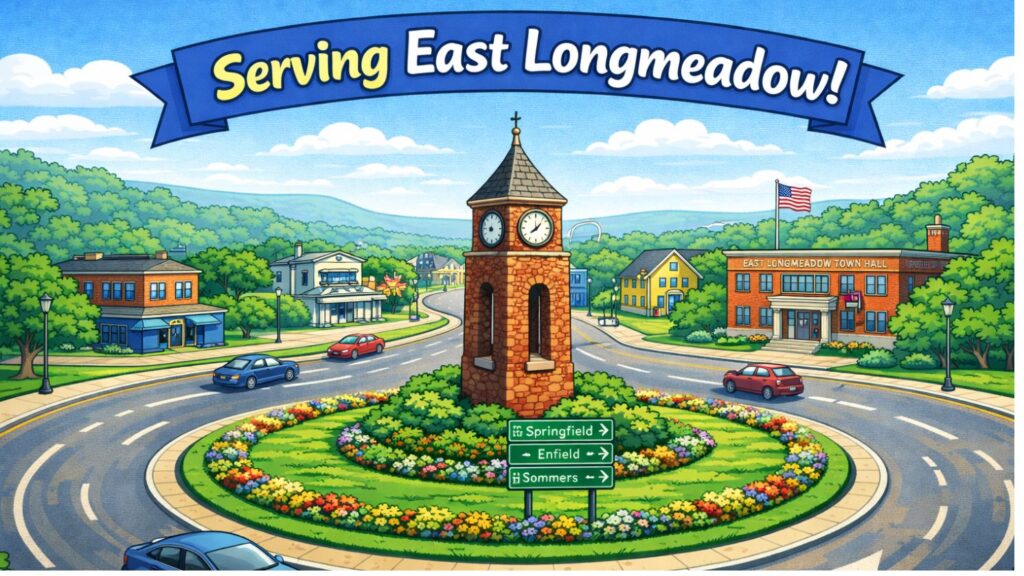Serving East Longmeadow MA – East Longmeadow Rotary Clock Tower