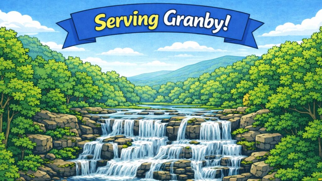 Serving Granby MA – Batchelor Brook Falls