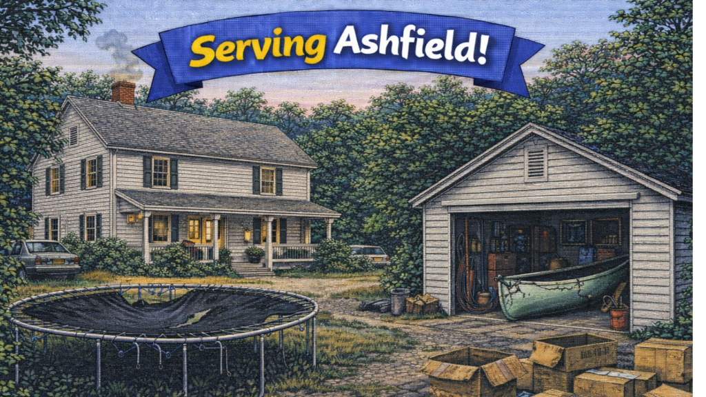 Serving Ashfield MA – Rural Ashfield home with clutter